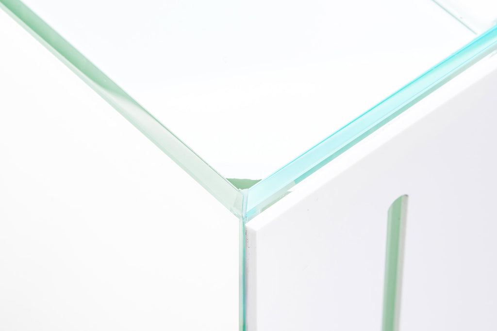 UNS All-In-One Aquarium Tank - White - Glass Aqua