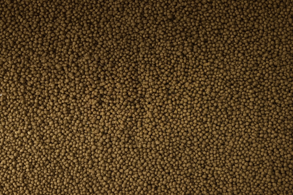 Close-up of Ultra Fresh Goldfish Premium Pellet aquarium fish food