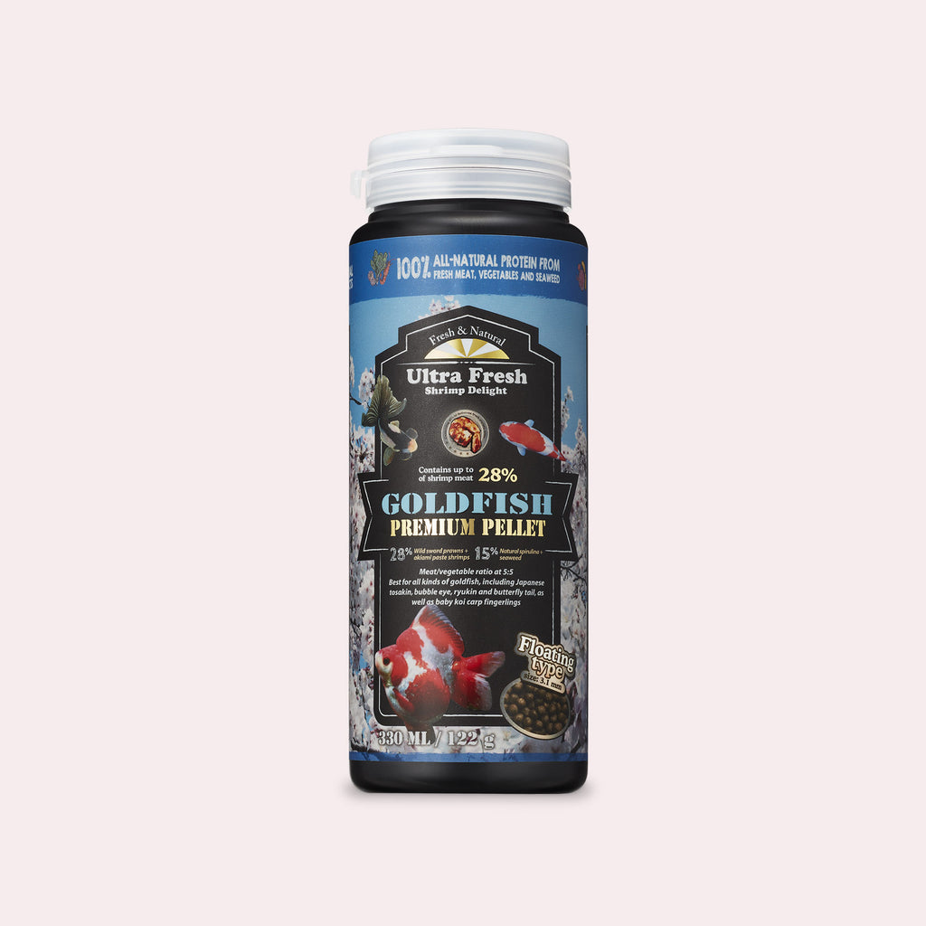 Goldfish Food - Ultra Fresh Goldfish Premium Pellet - Glass Aqua
