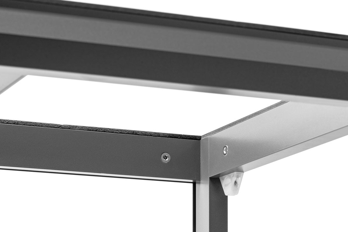 Ultum Nature Systems Aluminum Aquarium Tank Stand - Grey | Glass Aqua