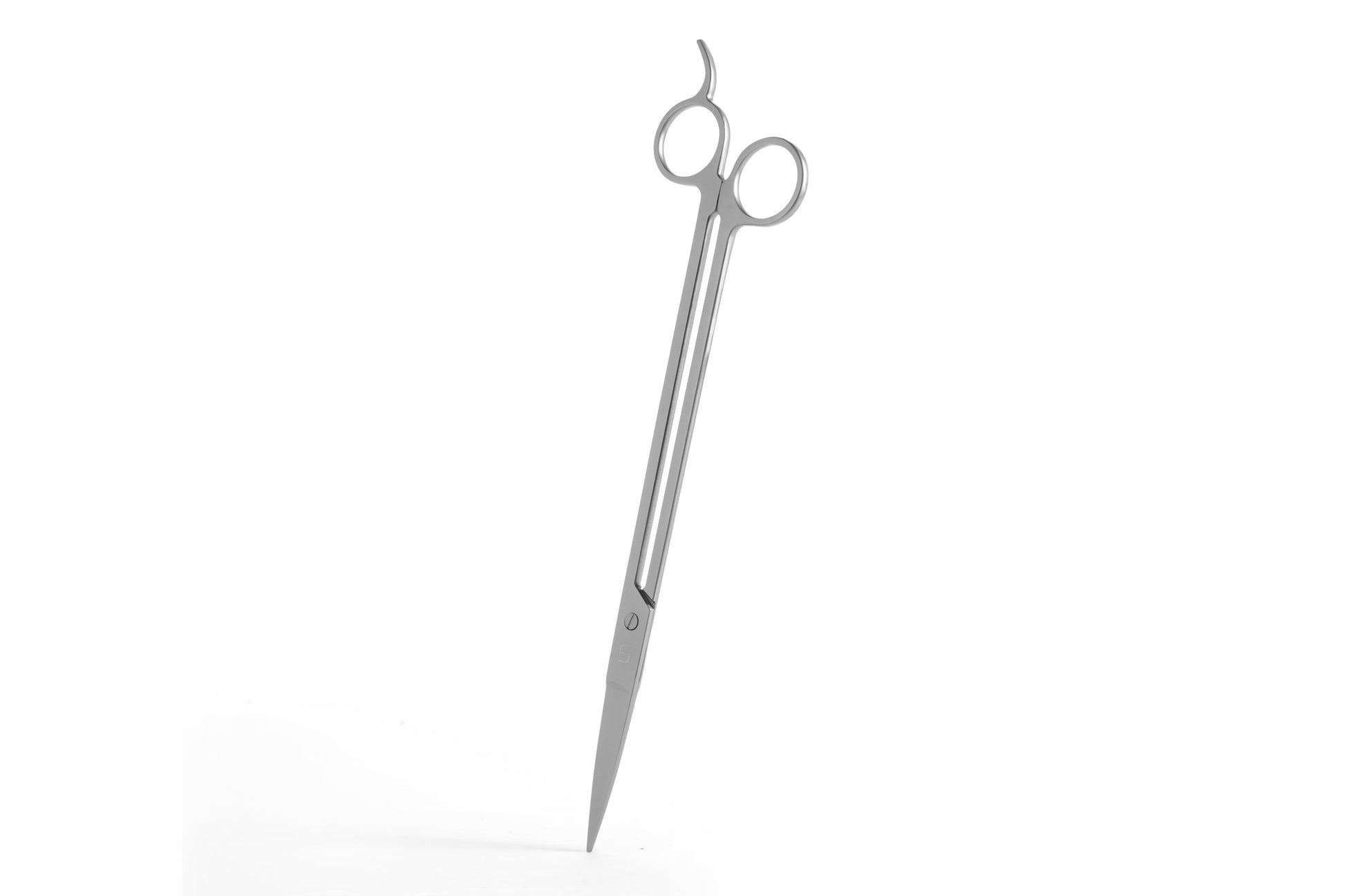 UNS Pro Aquascaping Tools - Straight Scissors in grey for planted aquariums