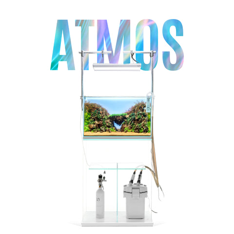 Ultum Nature Systems Atmos - Aquarium Light Background - Glass Aqua