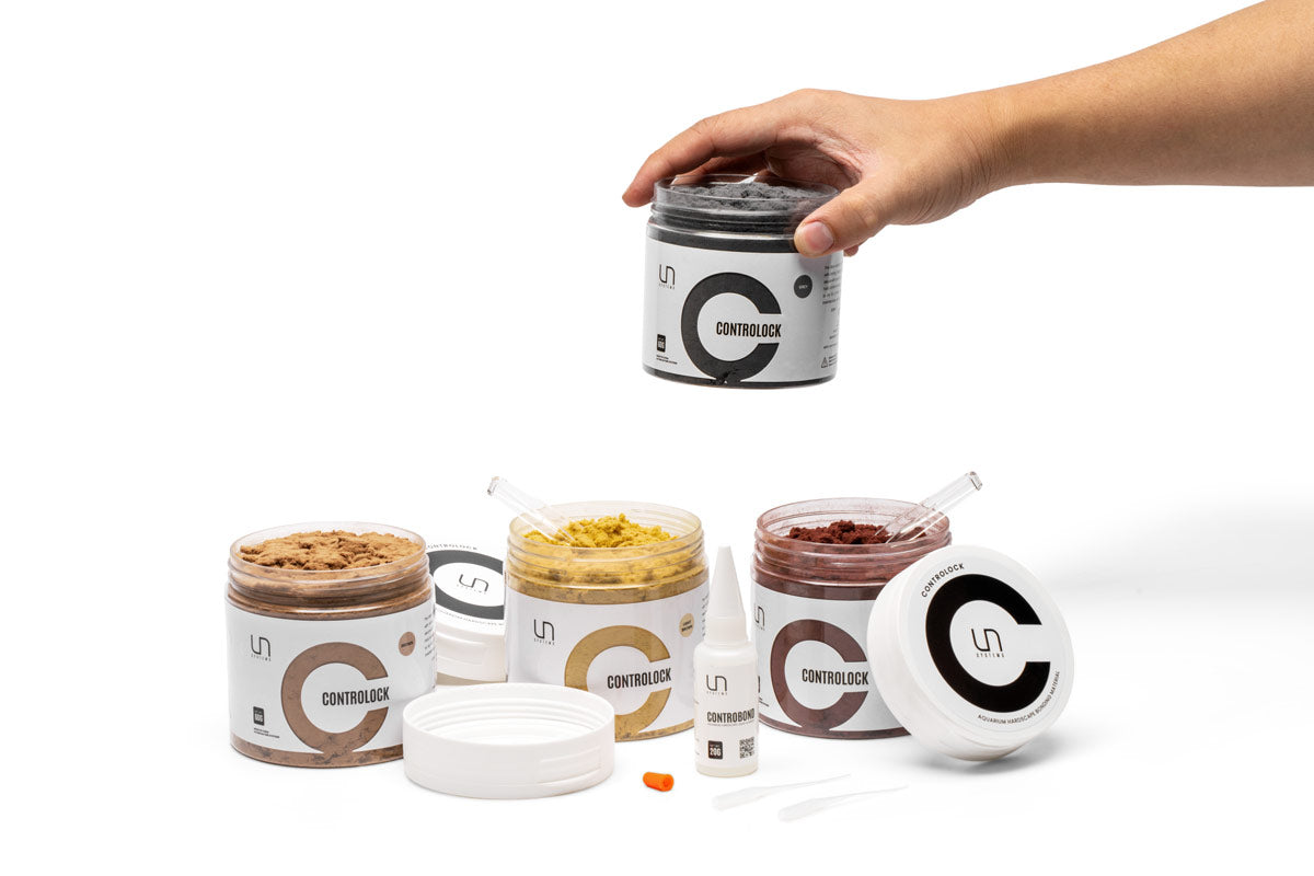 Ultum Nature Systems UNS Controbond and Controlock Aquarium Hardscape Bonding Adhesive