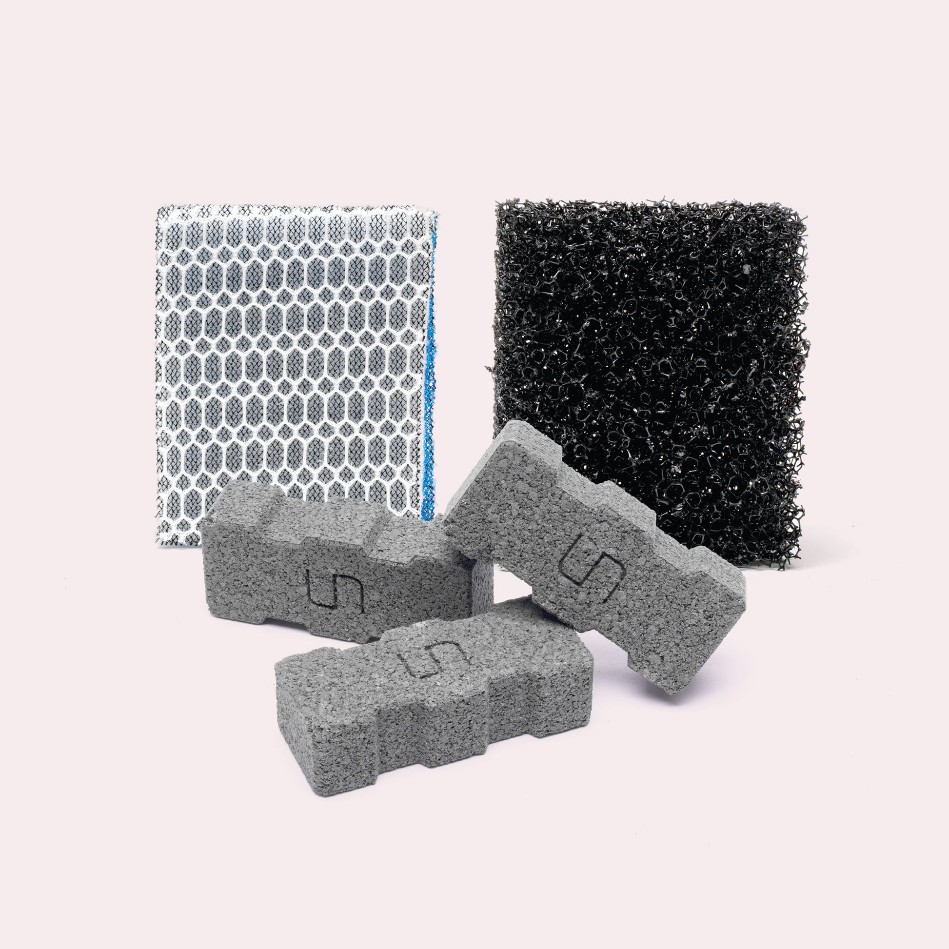 UNS Dual All-In-One Replacement Media Set - Glass Aqua