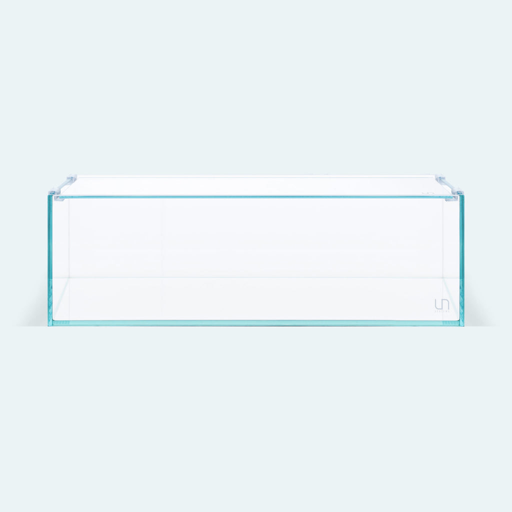 UNS Long Aquarium & Glass Lid Bundle