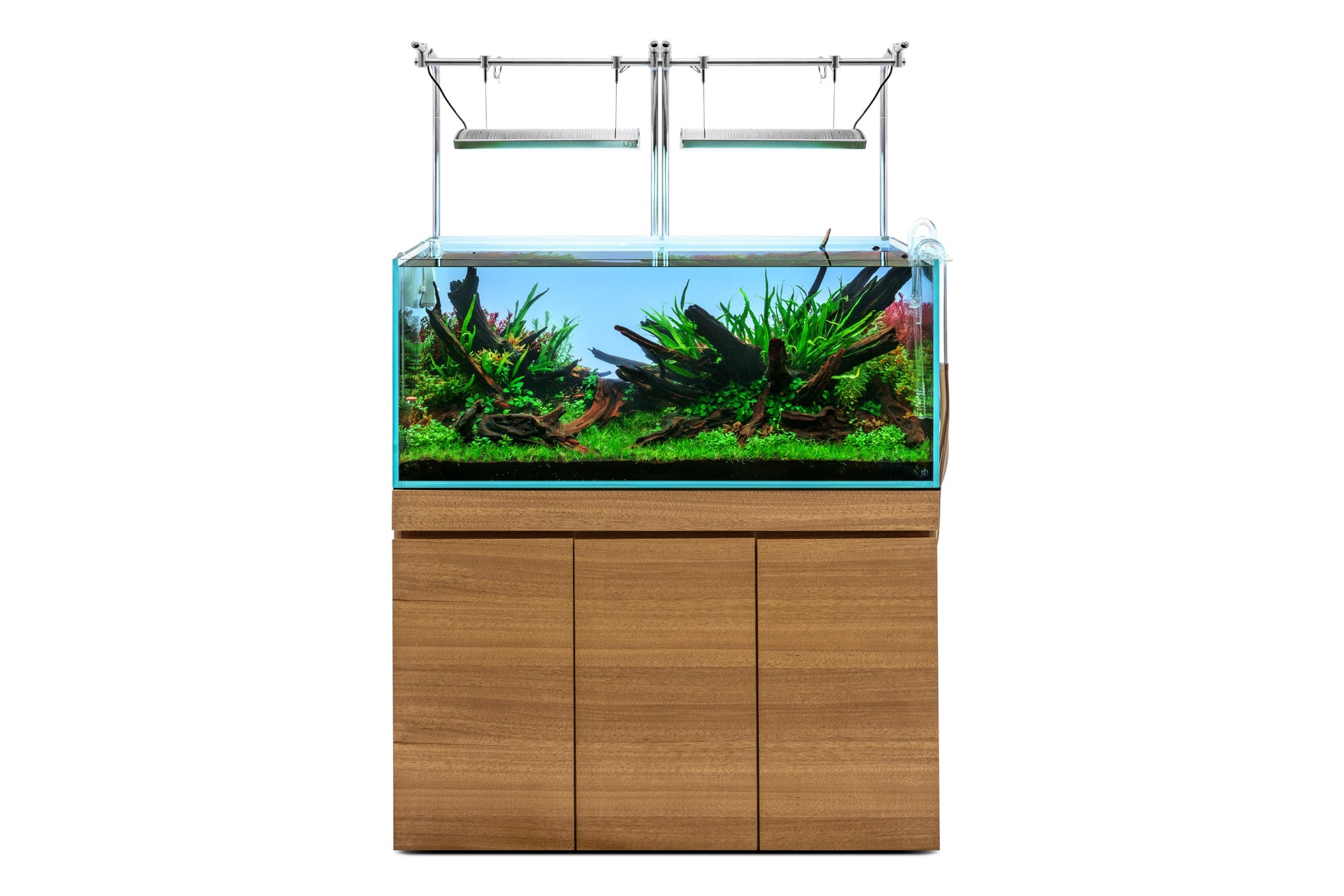 Ultum Nature Systems Aquarium Tank Stand - Oak - Glass Aqua