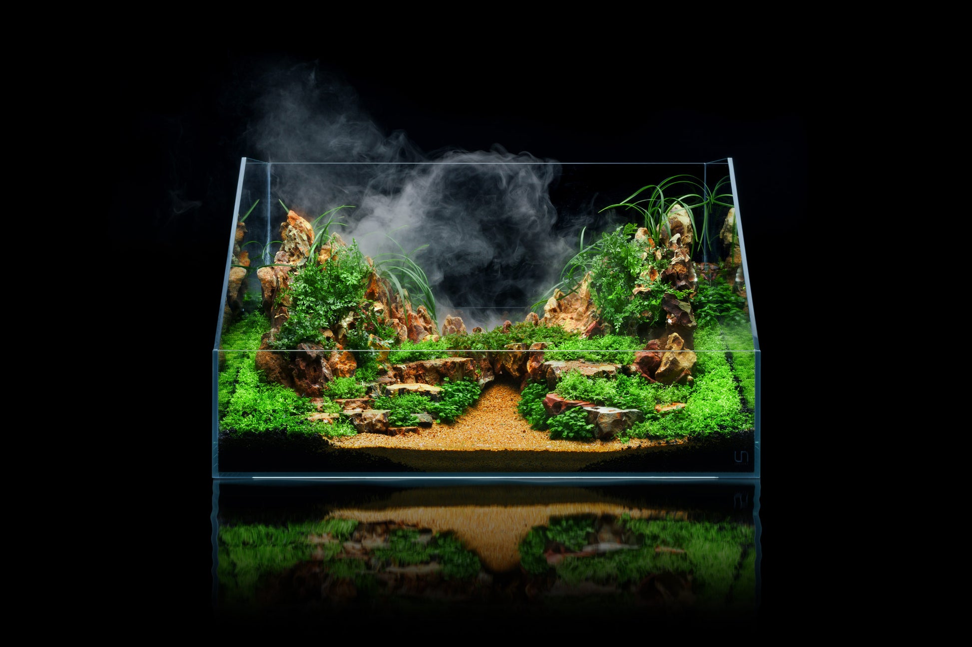 UNS Paludarium Tank System - Glass Aqua