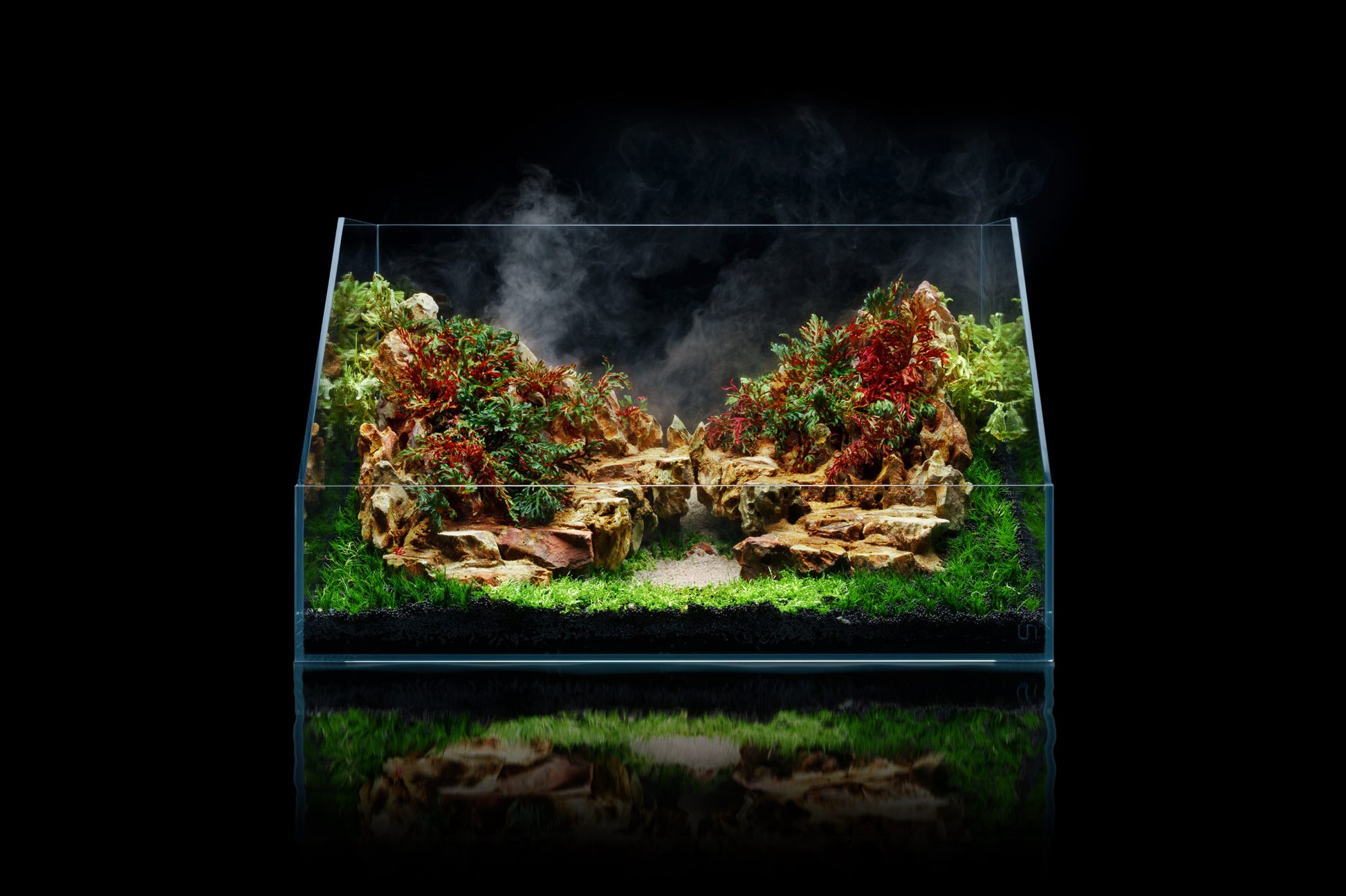 UNS Paludarium Tank System - Glass Aqua