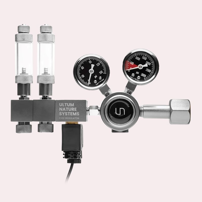 Shop UNS Pro CO2 Dual Stage Regulator CO2 - Glass Aqua