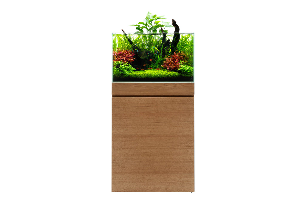 Ultum Nature Systems Aquarium Tank Stand - Oak - Glass Aqua