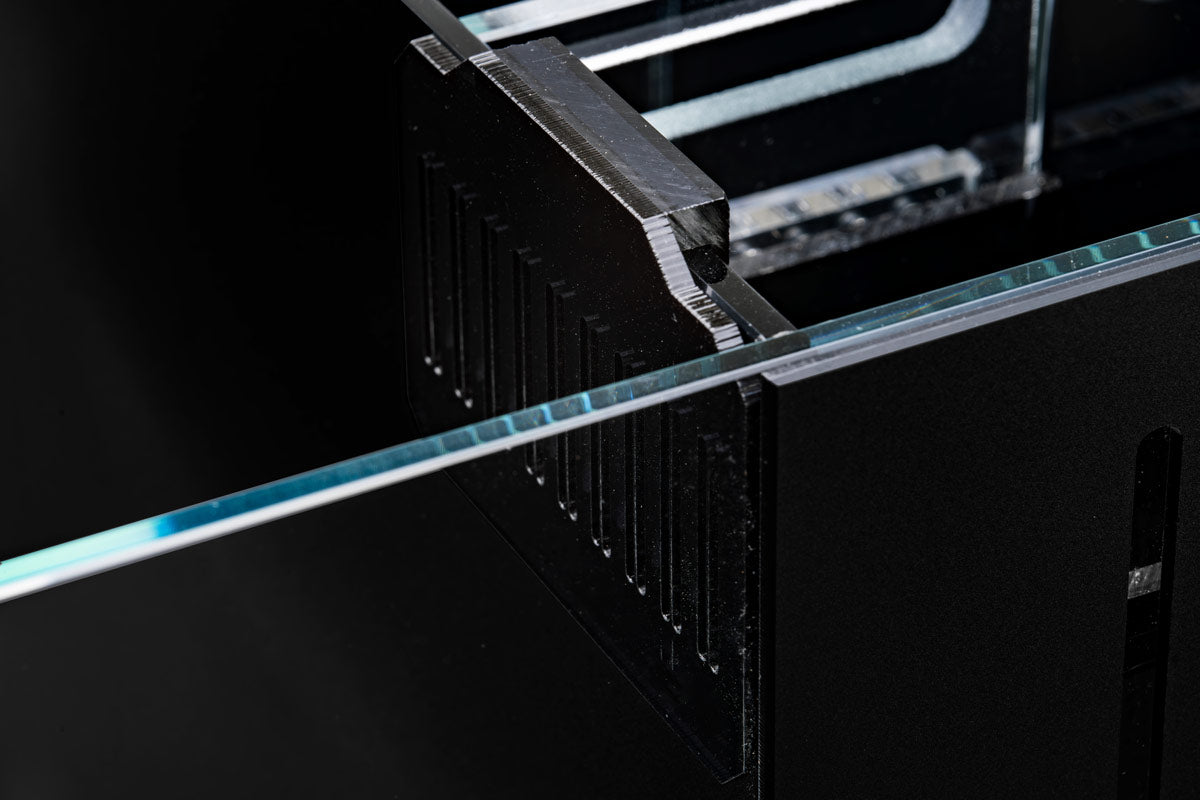 UNS Dual All-In-One - Intake Guard - Glass Aqua