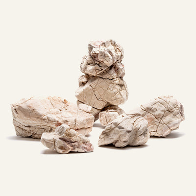 White Elephant Skin Stone - Planted Aquarium Tank Hardscape | Glass Aqua