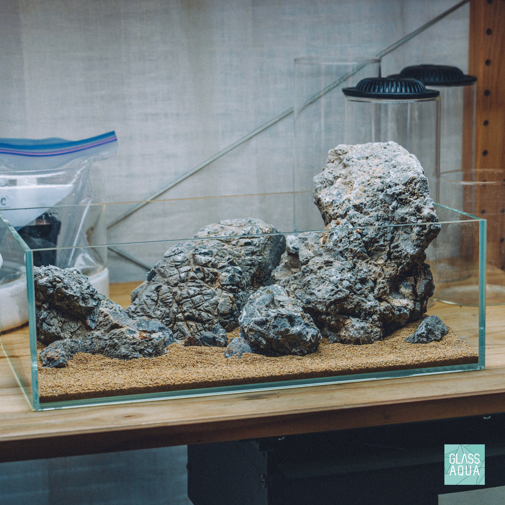 Ultum Nature Systems 5S nano shallow rimless aquarium planted tank layout