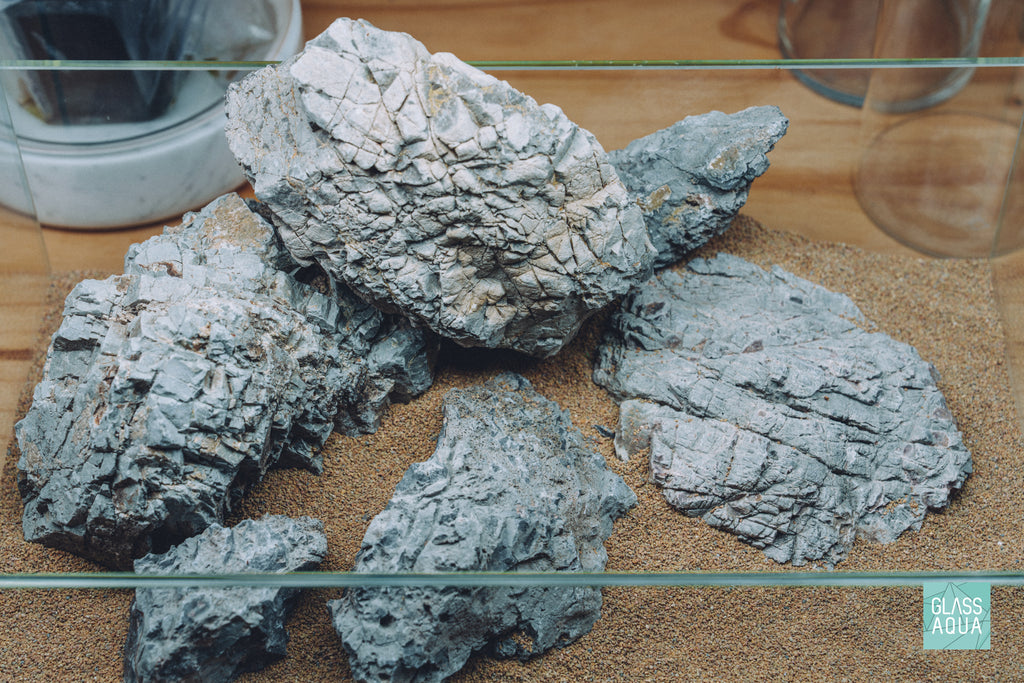 Quick Scape 162 aquarium rocks by Glass Aqua 