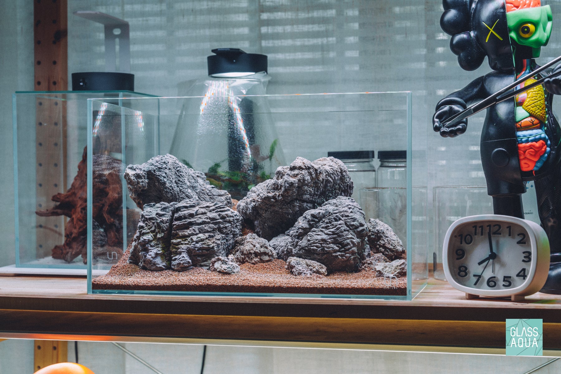 Quick Scape 163 custom aquascape layout by Glass Aqua