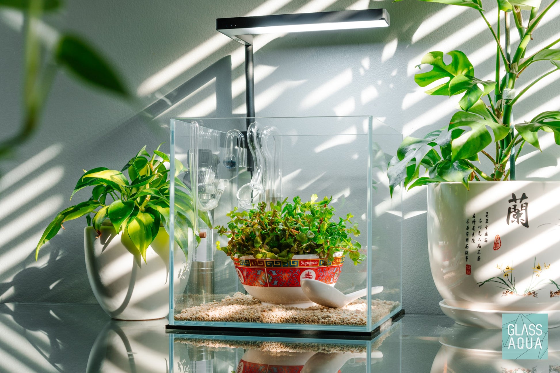 Shop ONF Flat Nano+ LED Light Lighting - Glass Aqua