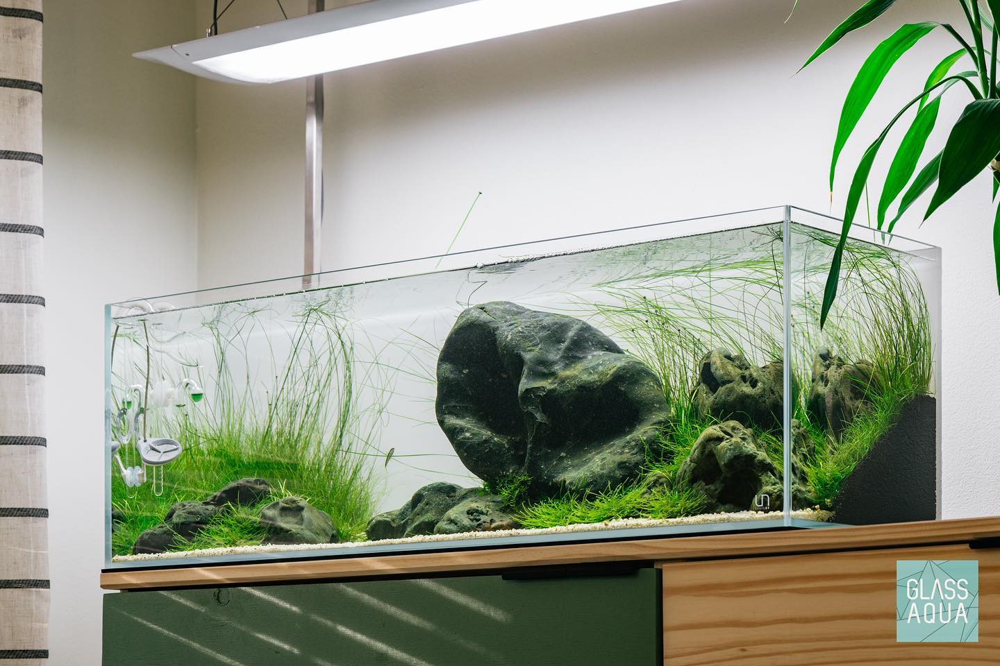 UNS Rimless Long Glass Aquarium Tank