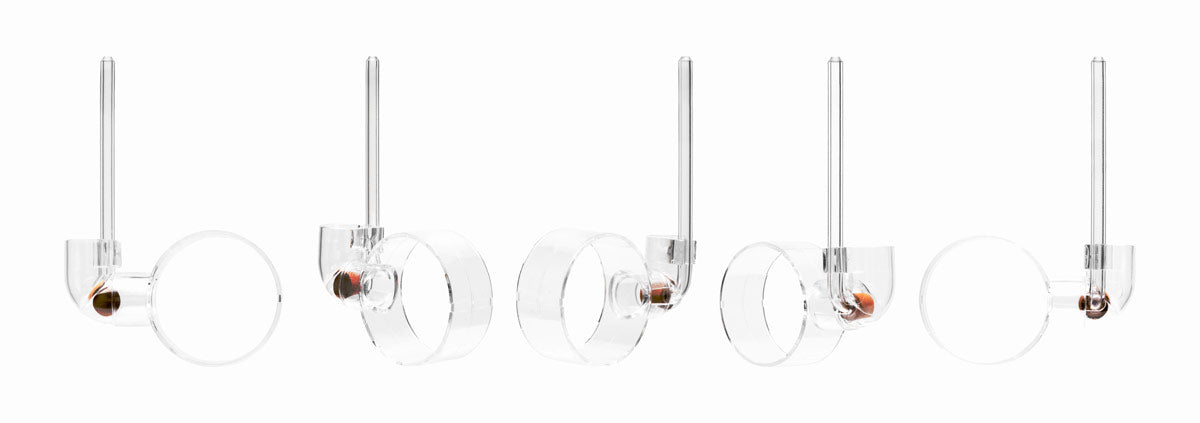 Aquario Neo Mixer - Glass Aqua