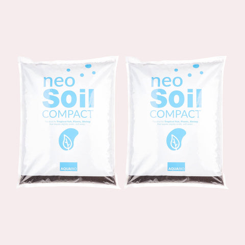 Shop Aquario Neo Soil - 2 Pack 8 Liter Substrate - Glass Aqua