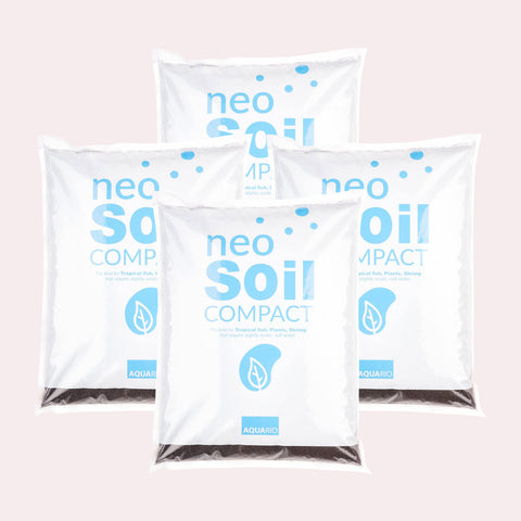Shop Aquario Neo Soil - 4 Pack 8 Liter Substrate - Glass Aqua