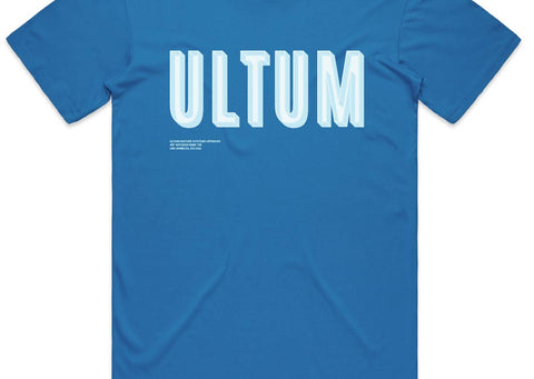 Ultum Nature Systems UNS Logo Tee - Arctic Blue