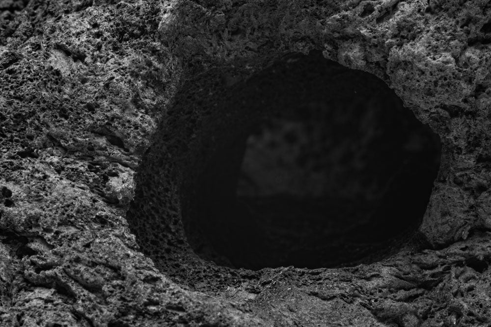 Black Lava Rock Cave Aquascaping Unzan Stone