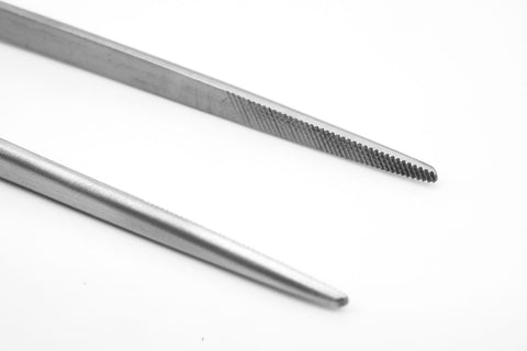 Shop Grip Tweezers 9" Stainless Steel Aquascaping Tool Tools - Glass Aqua