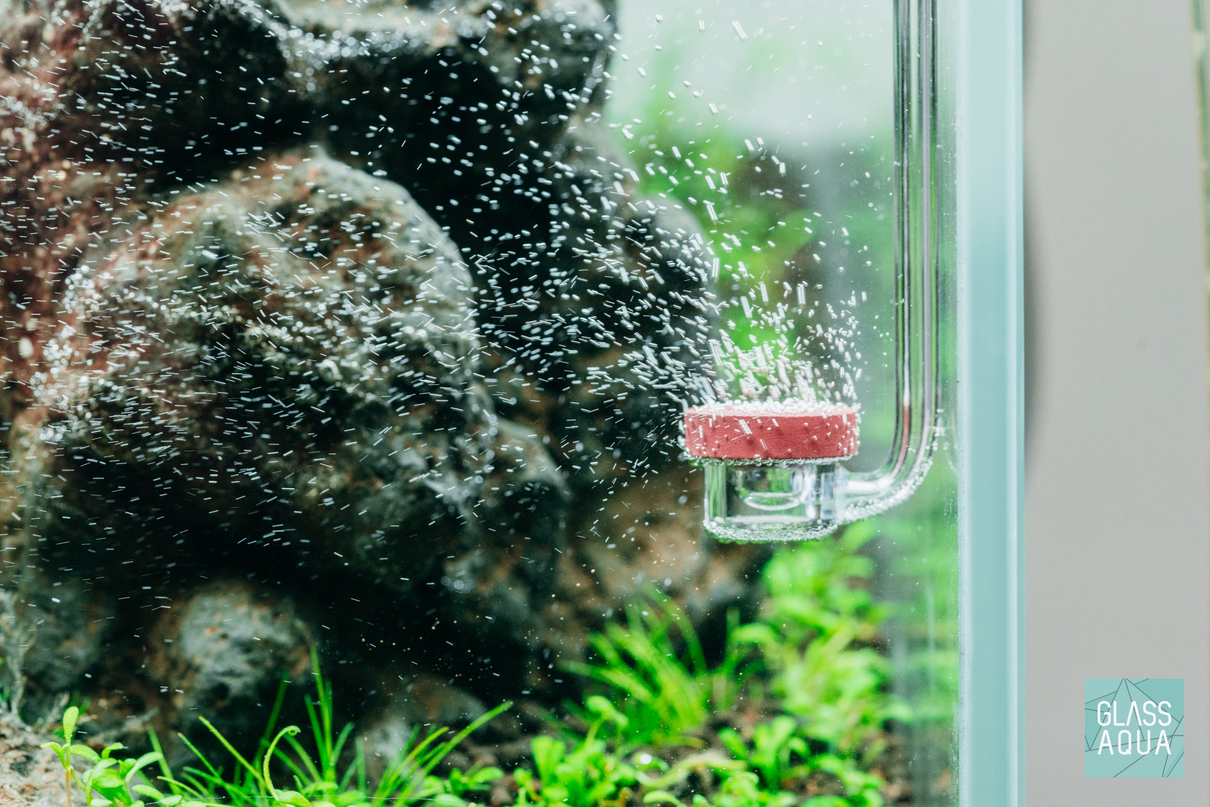 Aquario NEO Extended Acrylic CO2 Diffuser for Planted Aquarium Tank ...