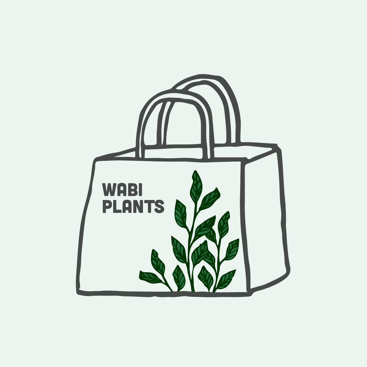 Mystery Aquarium Wabi Kusa Emergent Plant Bag - Glass Aqua