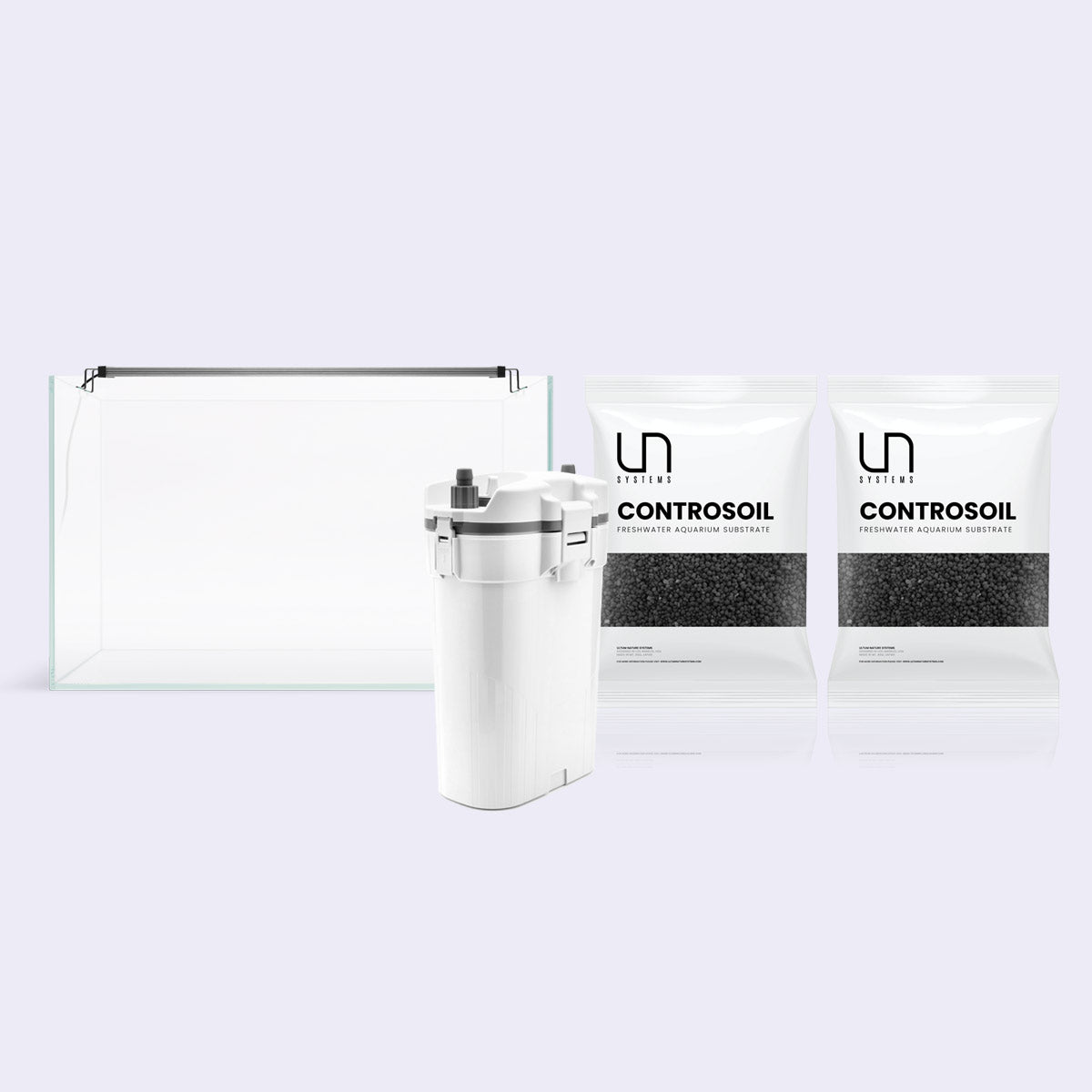 Basic Aquarium Starter Kit - 45U - Glass Aqua
