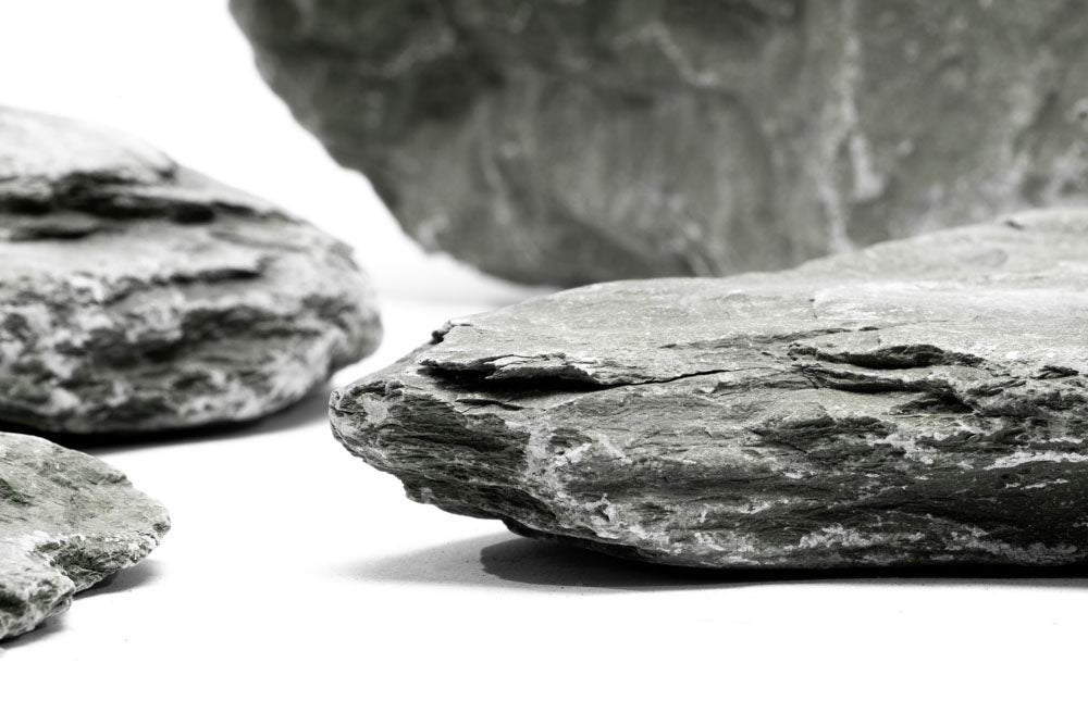 Grey River Slate Aquascaping Planted Aquarium Rock Hardscape