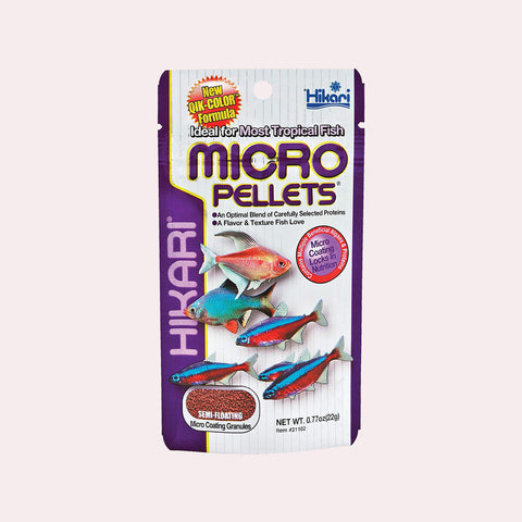 Hikari Micro Pellets for Tetras and Tropical Fish