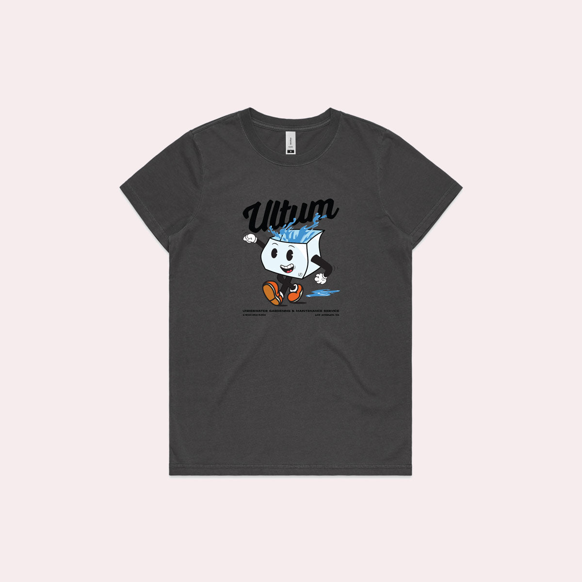 UNS Tee - Mr. Mitered - Glass Aqua