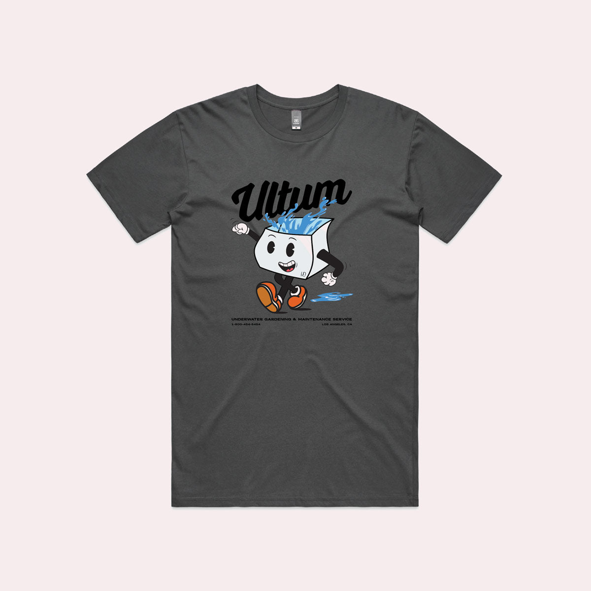 UNS Tee - Mr. Mitered - Glass Aqua