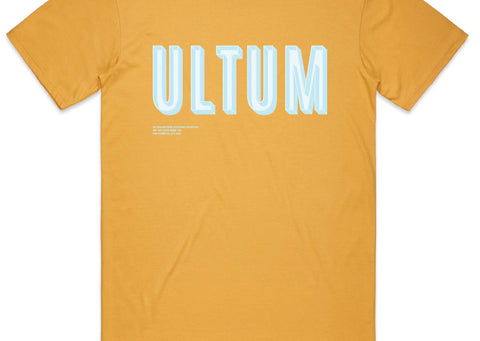 Ultum Nature Systems UNS Logo Tee - Mustard Yellow