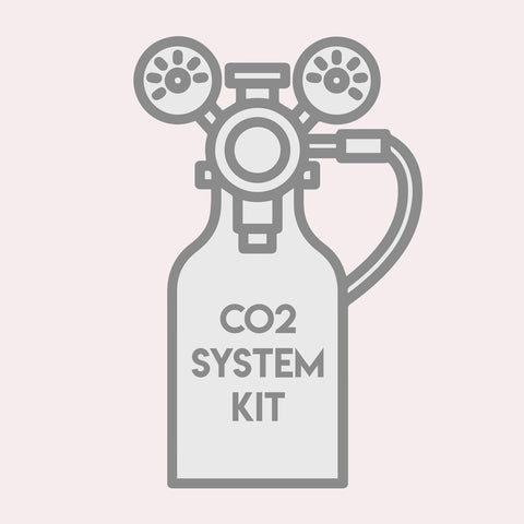 Advanced CO2 Kit - Glass Aqua