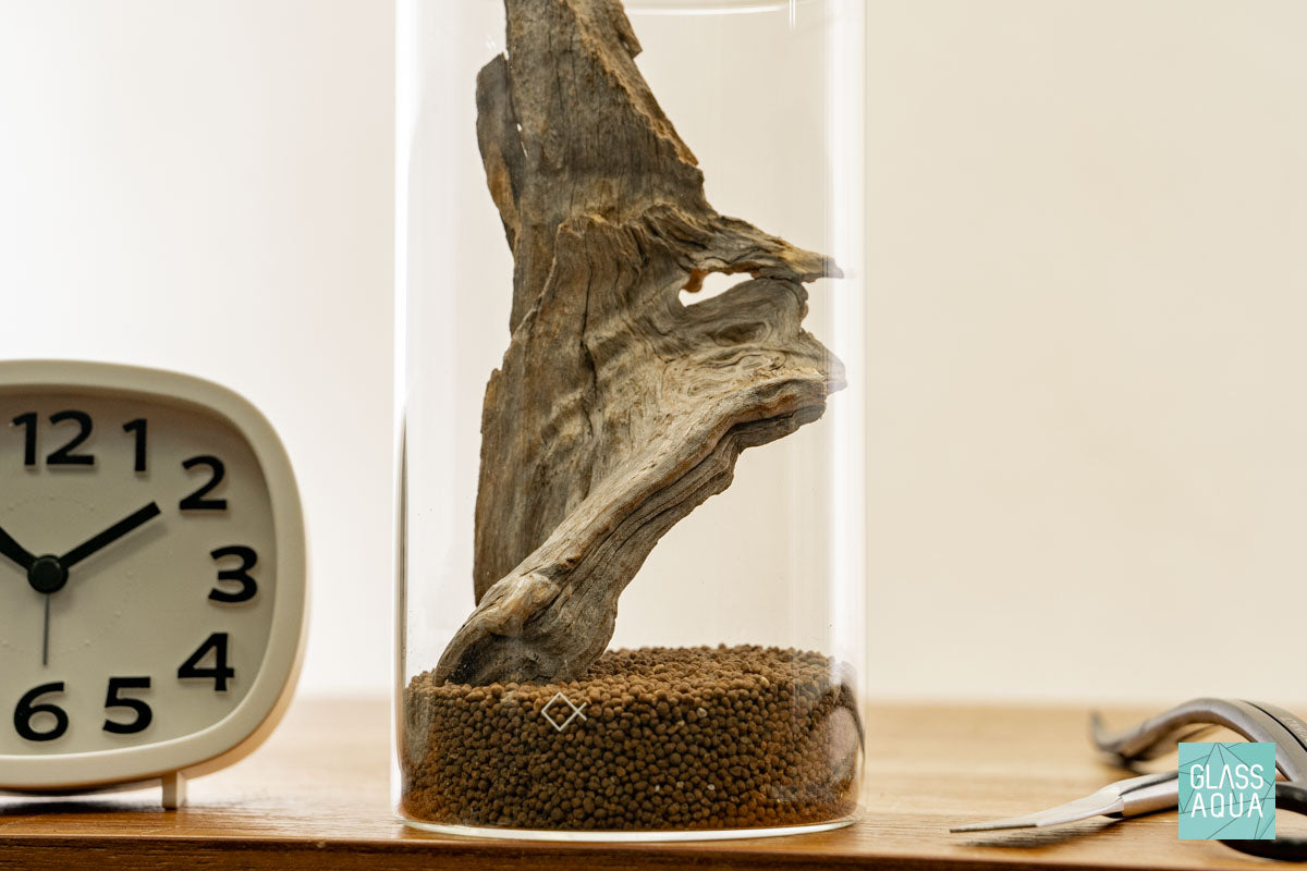 Miniature Terrarium Kit 001 - Glass Aqua