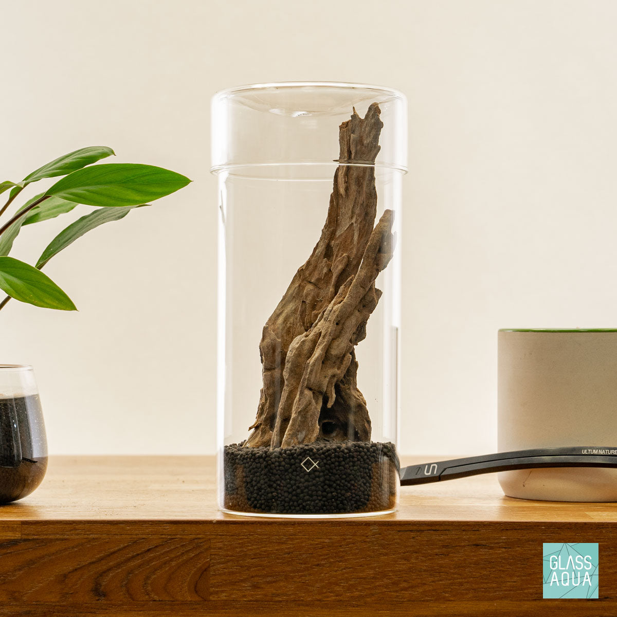 Miniature Terrarium Kit 005 - Glass Aqua