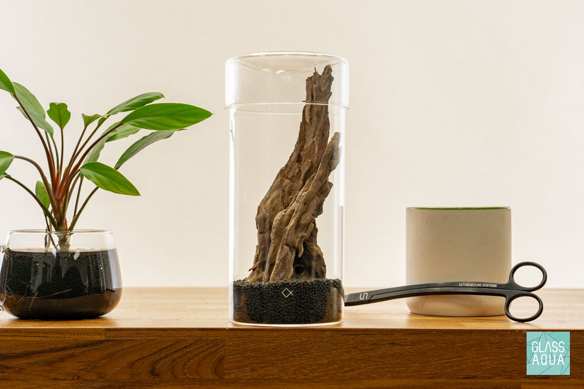 Miniature Terrarium Kit 005 - Glass Aqua