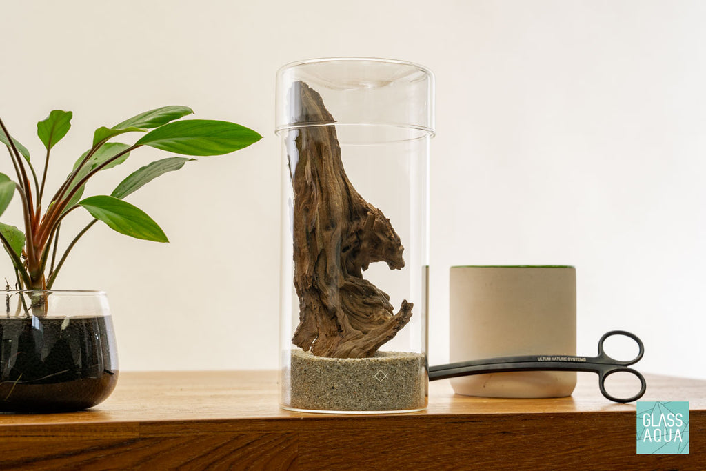 Miniature Terrarium Kit 007 - Glass Aqua