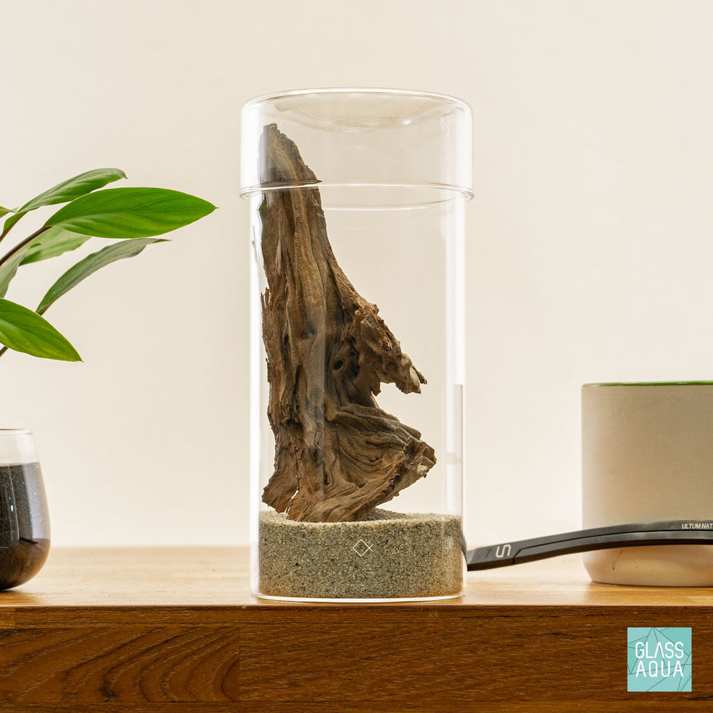Miniature Terrarium Kit 007 - Glass Aqua
