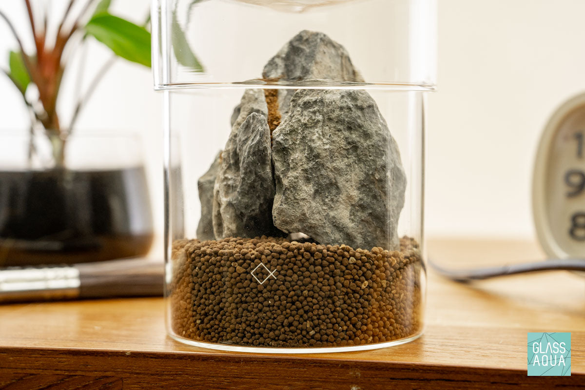 Miniature Terrarium Kit 008 - Glass Aqua