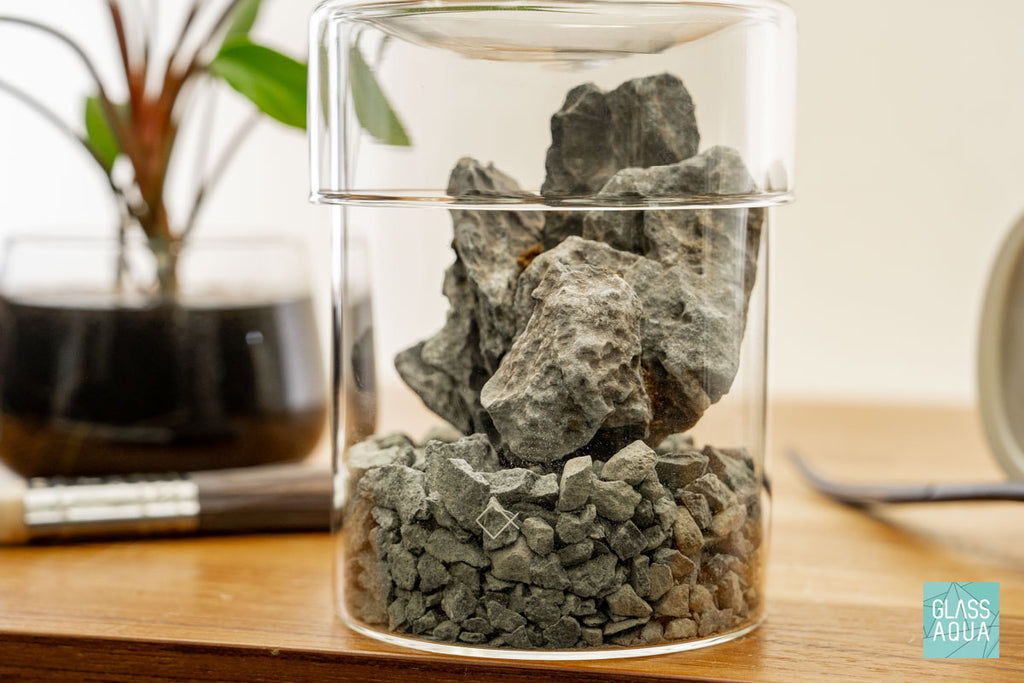 Miniature Terrarium Kit 010 - Glass Aqua