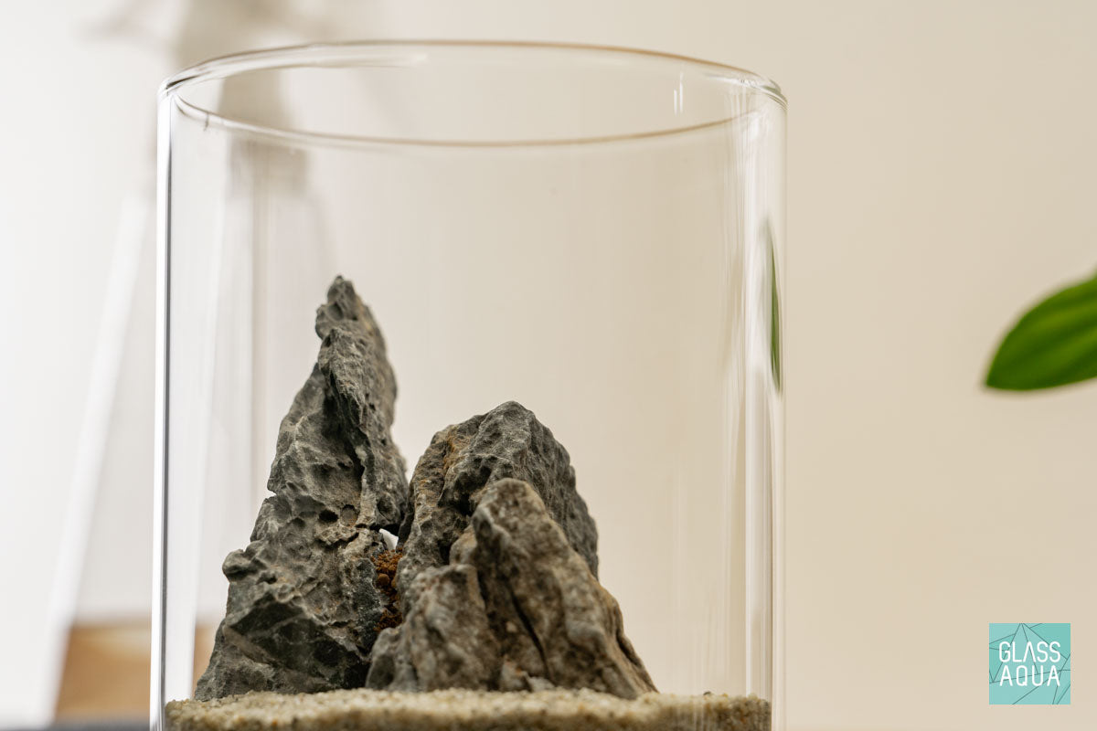 Miniature Terrarium Kit 012 - Glass Aqua