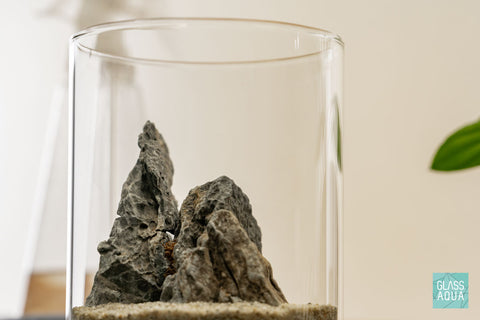 Miniature Terrarium Kit 012 - Glass Aqua