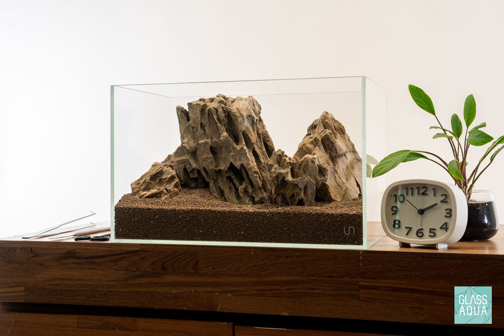 Quick Scape 130 | Custom Aquascape Layout for Planted Aquarium Tank
