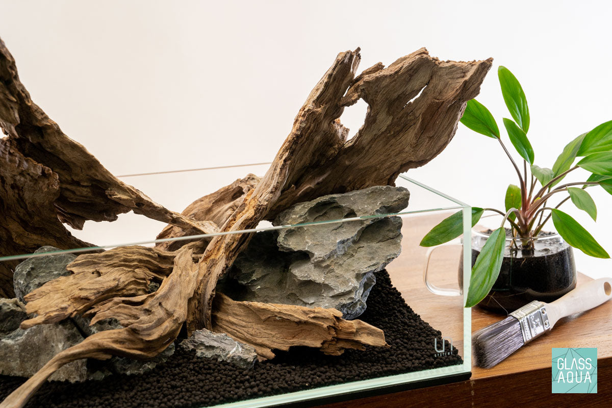 Quick Scape 132 | Custom Aquascape Layout for Planted Aquarium Tank
