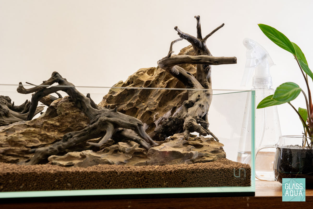 Quick Scape 133 | Custom Aquascape Layout for Planted Aquarium Tank