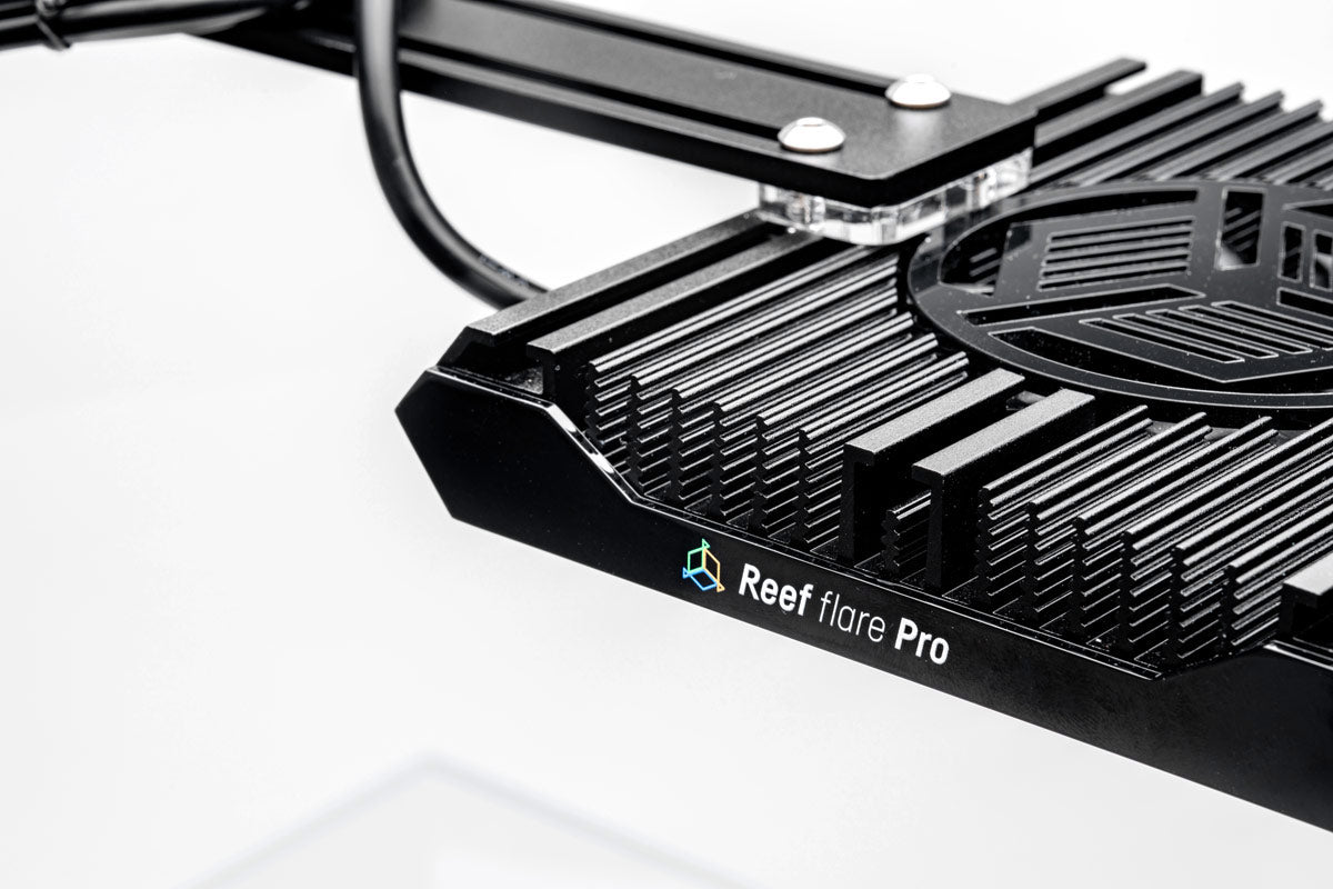 Reef Factory Reef Flare Pro LED Light | Reef Tank LED - Glass Aqua