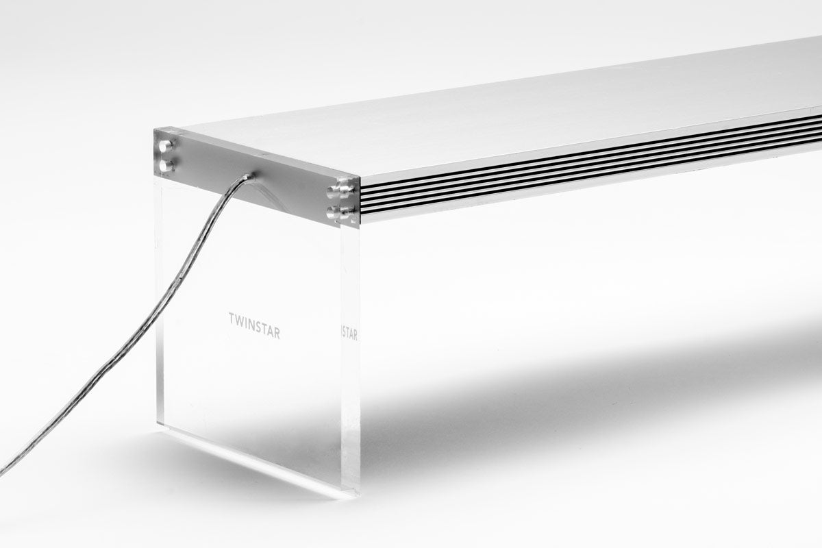 Twinstar LED E Series Light - Glass Aqua